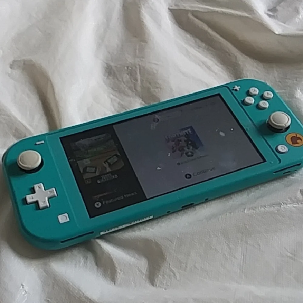 Portable Gaming Console in Teal